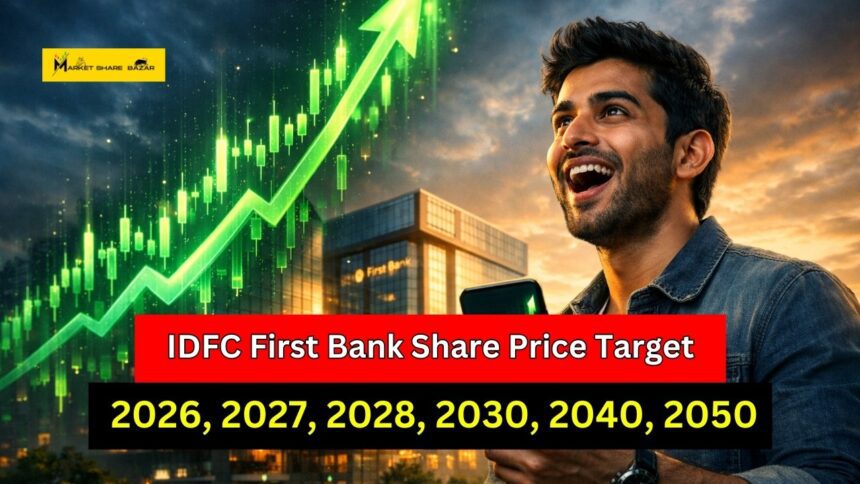 IDFC First Bank Share Price Target 2026, 2027, 2028, 2030, 2040, 2050 IDFC First Bank Share Price Target