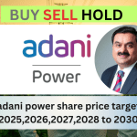 adani power share price target 2025,2026,2027,2028 to 2030