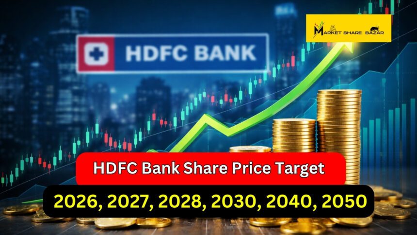 HDFC Bank Share Price Target 2026, 2027, 2028, 2030, 2040, 2050 HDFC Bank Share Price Target