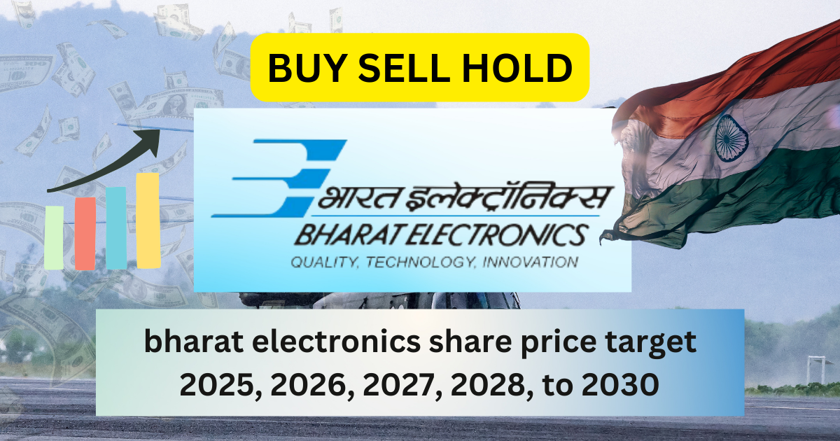 bharat electronics share price target 2025