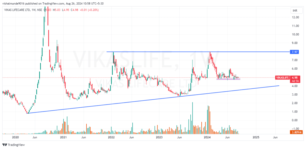 Vikas Lifecare Share Price Target