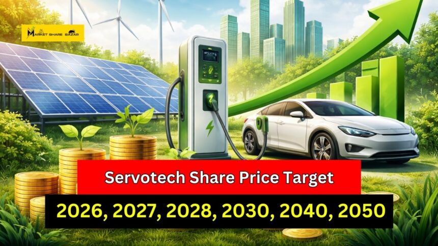 Servotech Share Price Target 2026, 2027, 2028, 2030, 2040, 2050 Servotech Share Price Target